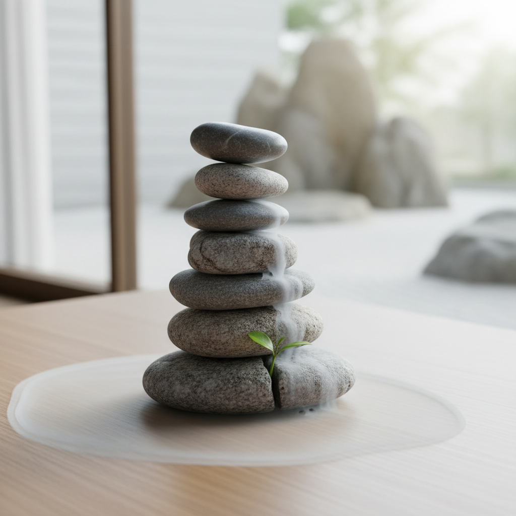 Stresszkezelést szimbolizáló kép