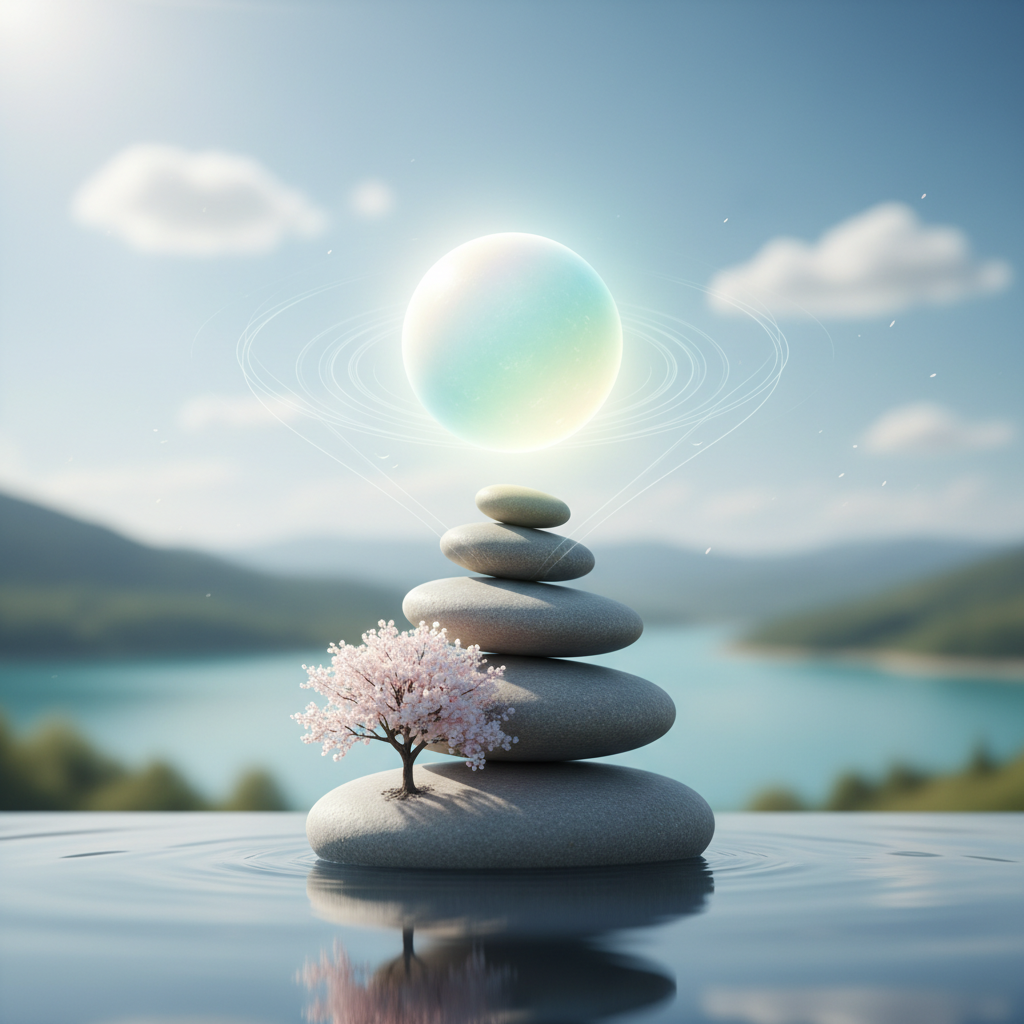 Mentális jóllét szimbóluma